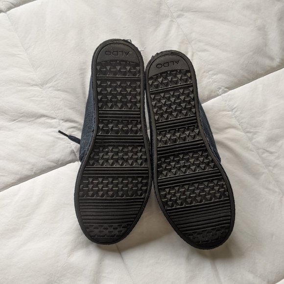 Aldo Canvas Wedges Size 8.5 - Picture 3 of 4